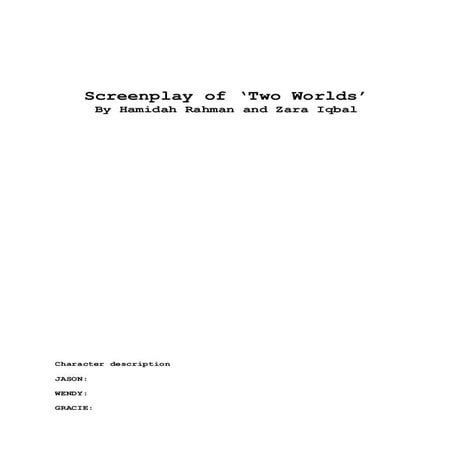 Film trailer script complete 2 | DOCX