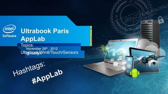 Intel Developer Zone Community presentations