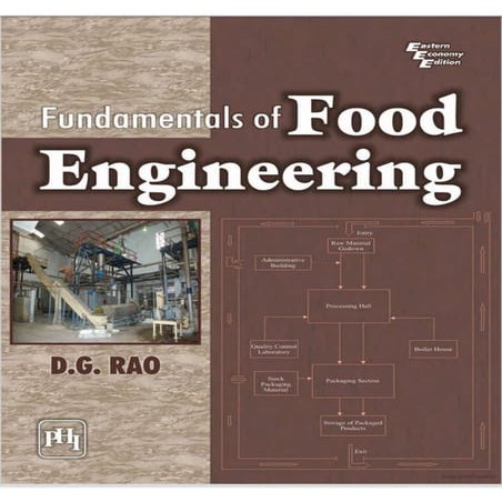Contents: Fundamentals of Food Engineering [D G Rao] 