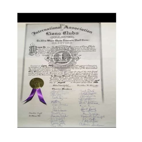 Lions Club - Lucca - Charter Night.doc