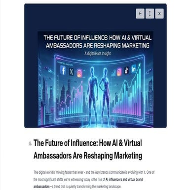 The Future of Influence: How AI & Virtual Ambassadors Are Reshaping Marketing