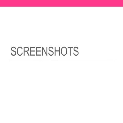 Screenshots