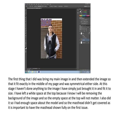 Screenshots of Front Cover and Contents Page