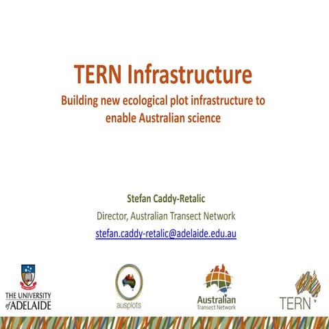 EcoTas13 Caddy-Retalic TERN Infrastructure