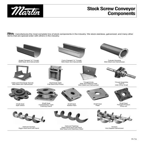 Thomas screw conveyor design