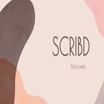 Definición de Scribd | PPTX