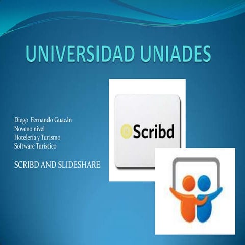 EL SCIBD Y EL SLIDESHARE