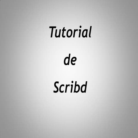 Scribd Curso