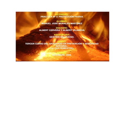 Manual práctico de protección pasiva en la gestión del riesgo