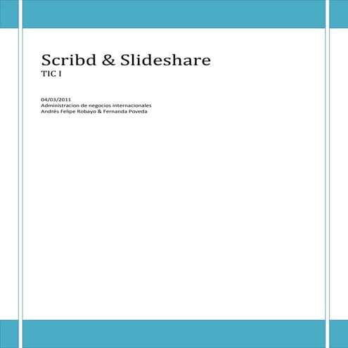Scribd & slideshare[1]