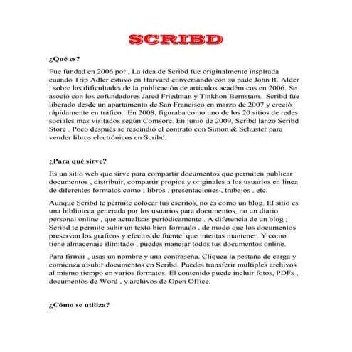 Scribd y Issuu