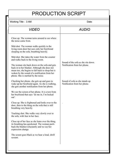 Final script | PPT