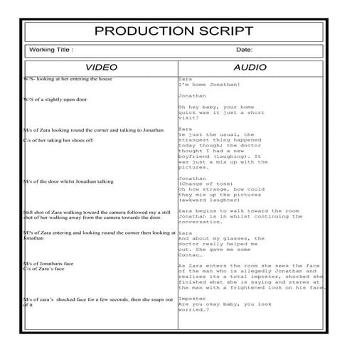 forget me not Script 1 (3) | DOC