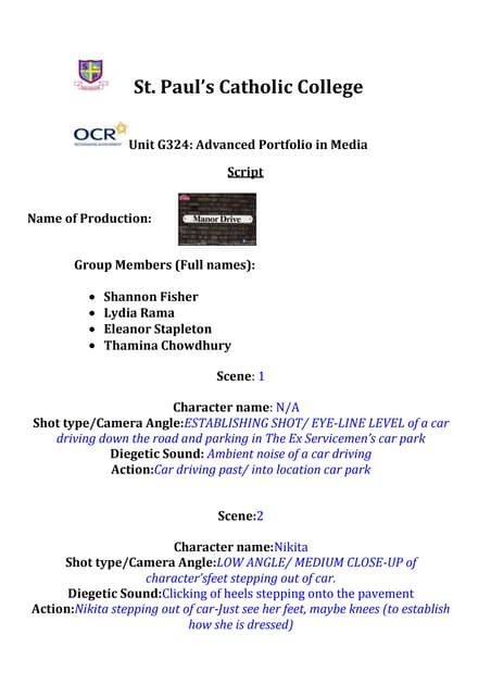 Permission to Film | DOCX