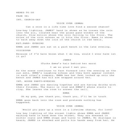 The Rip Revised pdf screenplay hannah bradford | PDF