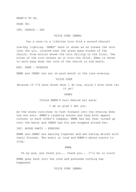 Case study presentation script image