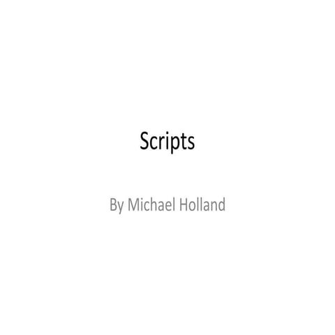 Script 