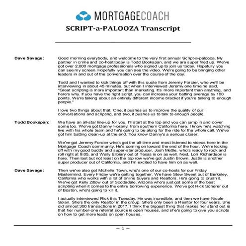 Cindy Ertman's REFI scripts and email template | PDF