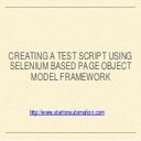 Selenium Framework Design
