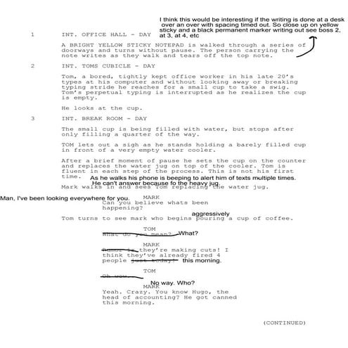 Sticky Note Audience Feedback