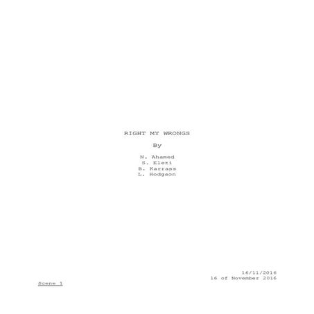 Mute script draft 2 | PDF