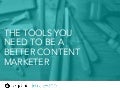 [WEBINAR] The Tools You Need to Be a Better Content Marketer