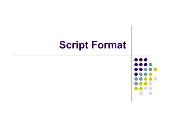 Writing a radio script | PPT