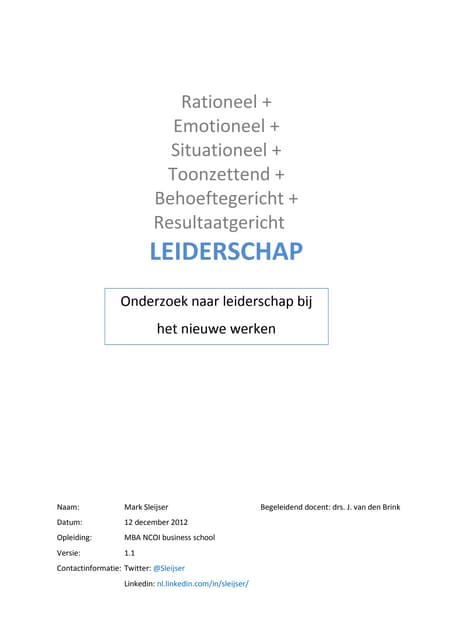 Verander Matrix | PPTX
