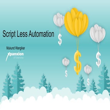 Script less automation  