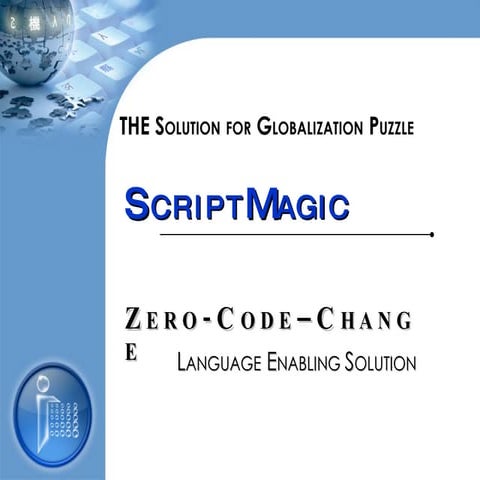 Globalize Software Products with Zero Investment