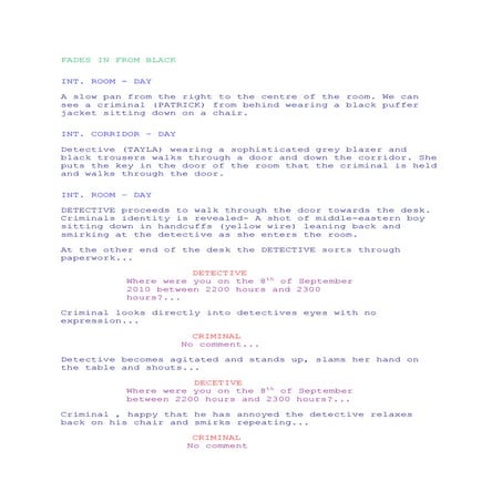 Script robbery | PDF