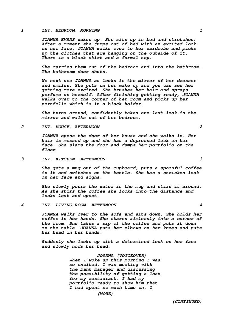 Script media individuality script