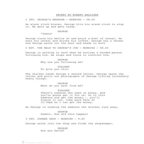 Script secret | PDF