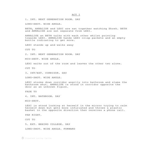 The Replacement Script 