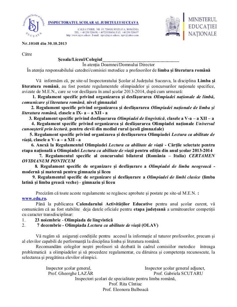 Scrisoare Metodica Lro 2013 2014