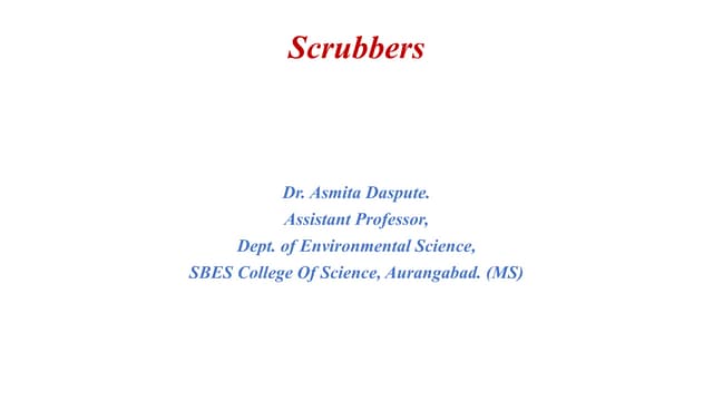 Scrubbers