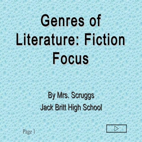 Scruggs fiction notes to post
