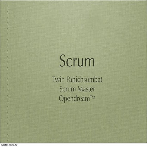 Scrum by roofimon