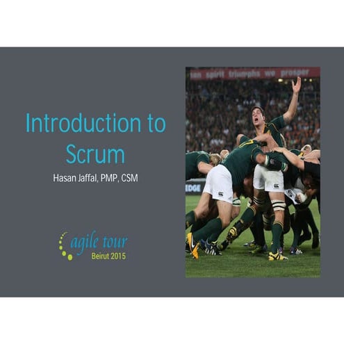 Introduction to Scrum – Hassan Jaffal 