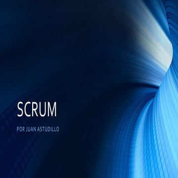 Introducción a Scrum