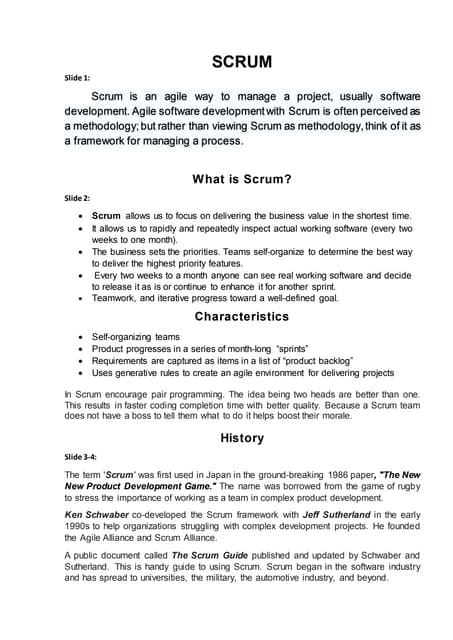 Scrum