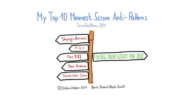 My Top Ten of the Meanest Scrum Anti-Patterns — ScrumDayUkraine 2021