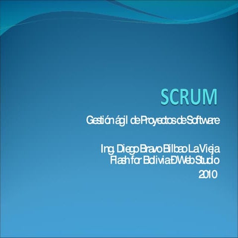 Scrum metodología ágil para tus proyectos
