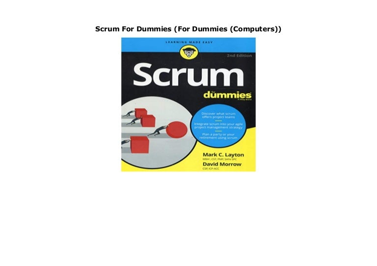 Scrum For Dummies (For Dummies