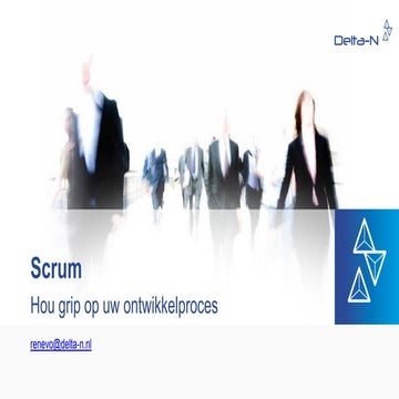 Scrum - hou grip op uw ontwikkelproces