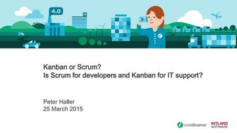 Webinar: Kanban or Scrum – Is Scrum for developers and Kanban for IT support?
