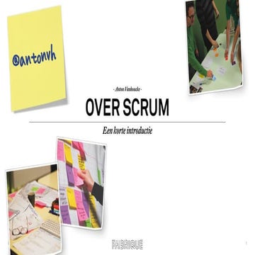 Scrum - een korte introductie