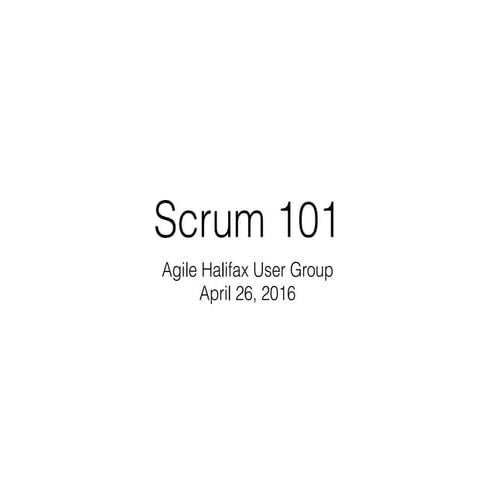 Scrum101