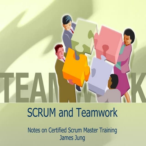 Scrum and Teamwork