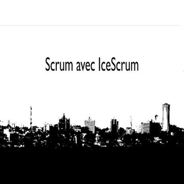 JCertif 2012 : Scrum avec Icescrum